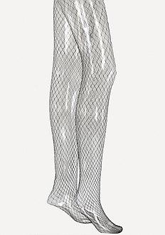Bebe Mini Diamond Fishnet Tights
