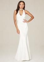 Bebe Odette Deep V Gown