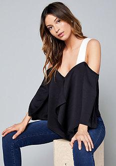 Bebe Luna Handkerchief Top