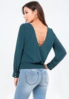 Bebe Paula Chain Back Top