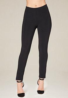 Bebe Bonded Scuba Leggings