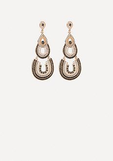 Bebe Layered Drop Earrings