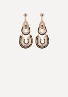 Bebe Layered Drop Earrings