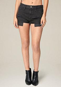 Bebe Black Cheeky Shorts
