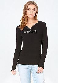 Bebe Logo Elena Back Button Top