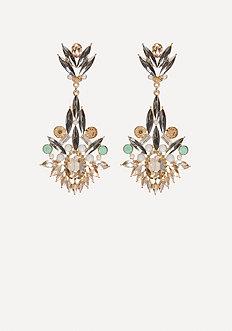 Bebe Stone Encrusted Earrings