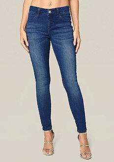 Bebe Denim Heartbreaker Leggings