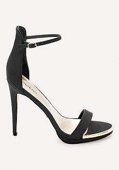 Bebe Amairany Metal Trim Sandals