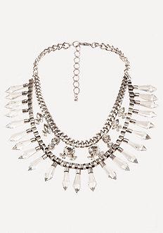 Bebe Layered Statement Necklace
