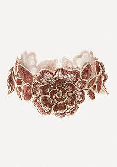Bebe Rosette Choker