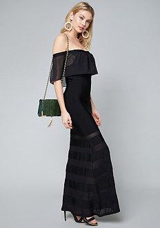 Bebe Coletta Bandage Gown