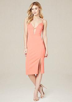 Bebe Mandi Back Crisscross Dress