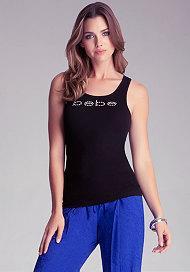 Bebe Ribbed Tank
