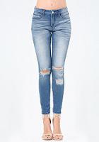 Bebe Yasmin Heartbreaker Jeans