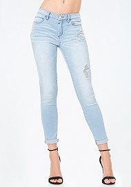 Bebe Jessica Light Wash Jeans