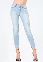 Bebe Jessica Light Wash Jeans
