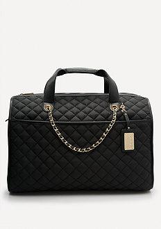 Bebe Quilted Weekender Bag