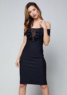 Bebe Diane Off Shoulder Dress