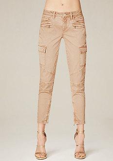 Bebe Spring Cargo Skinny Pants