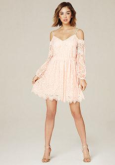 Bebe Mia Cold Shoulder Dress