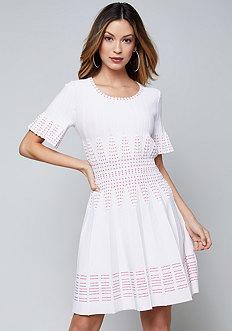 Bebe 3/4 Sleeve Sweater Dress