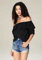 Bebe Nicole Off Shoulder Top