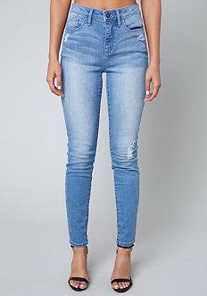 Bebe Hourglass Skinny Jeans