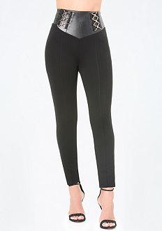 Bebe T-hook High Yoke Leggings