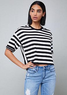 Bebe Charlie Striped Top