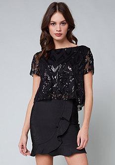 Bebe Kaila Bow Back Top