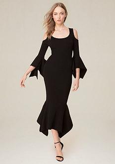 Bebe Cold Shoulder Knit Dress