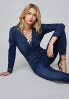 Bebe Amelia Denim Flight Suit