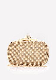 Bebe Danika Crystal Minaudiere