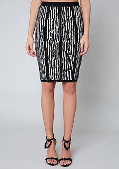 Bebe Emma Jacquard Skirt