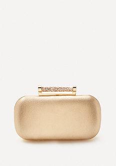 Bebe Metallic Minaudiere