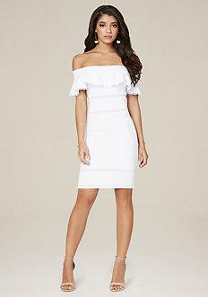 Bebe Lina Off Shoulder Dress