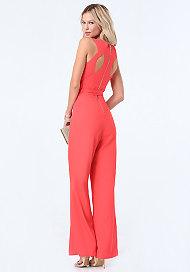 Bebe Kelly Back Cutout Jumpsuit