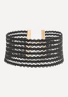 Bebe Swirl Band Choker
