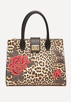 Bebe Sofia Embroidered Satchel