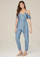 Bebe Lionel Chambray Jumpsuit
