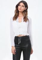Bebe Lace Trim Cover Up