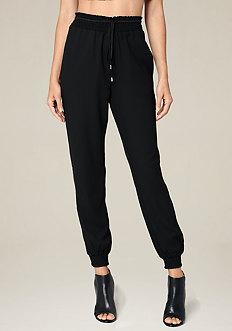 Bebe Snap Jogger Pants