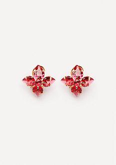Bebe Floral Stud Earrings