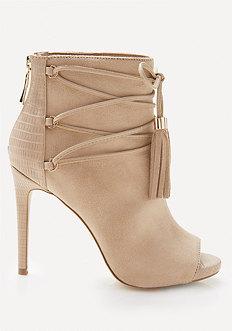 Bebe Benci Faux Suede Booties