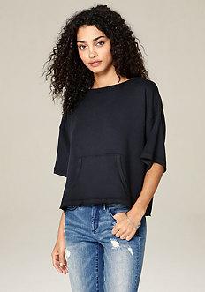 Bebe Luxe Sweatshirt Tee