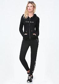 Bebe Logo Love Hoodie
