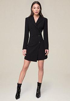 Bebe Double Breasted Dress