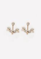 Bebe Crystal Cluster Ear Jackets