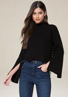 Bebe Side Lace Up Sweater