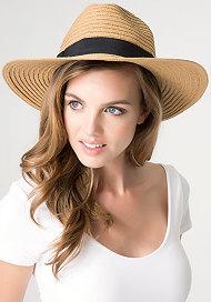 Bebe Straw Panama Hat